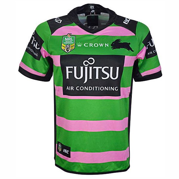 En Liga Maillot Rugby Rabbitohs 2018 Vert